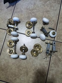 Vintage door knobs