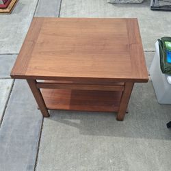Wooden End Table Pick Up Only
