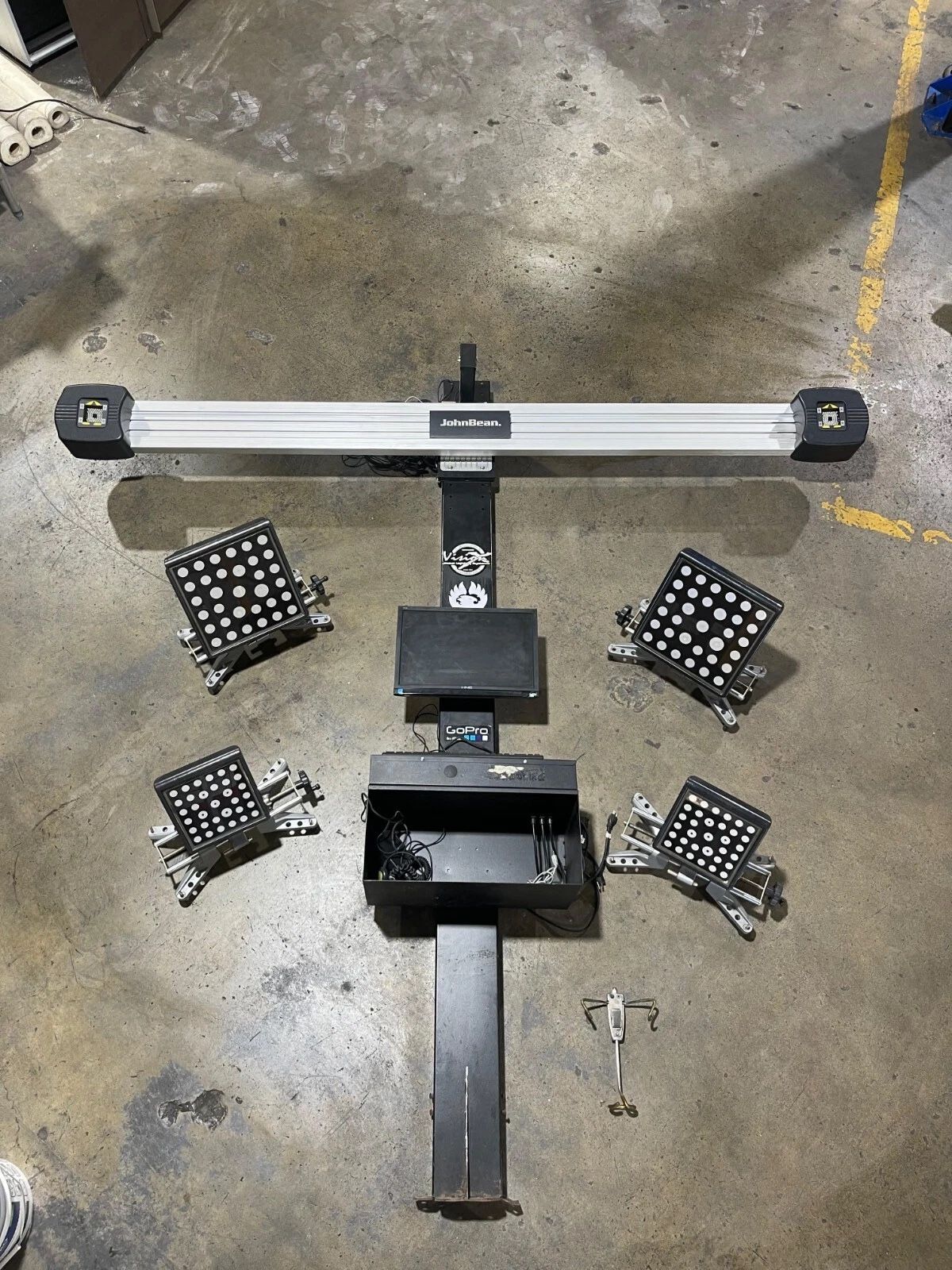 JOHN BEAN SNAP-ON EEWA541A WHEEL ALIGNER MACHINE GREAT CONDITION