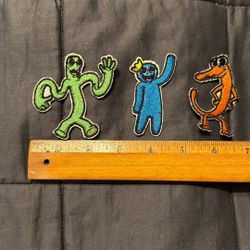 Rainbow Friends Iron On Patches 