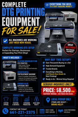DTF printing  machines