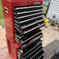 Craftsman Rolling Tool Chest LOADED with Tools 