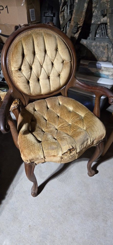 Antique "Balloon" Chairs