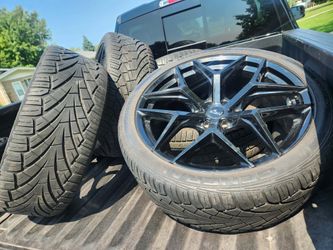 24" Niche wheels