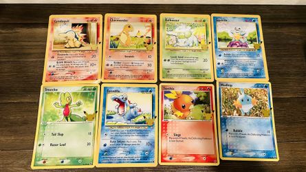14 LARGE, MINT POKÉMON CARDS
