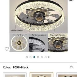 Chandelier  with fan ( Box Never Opened)