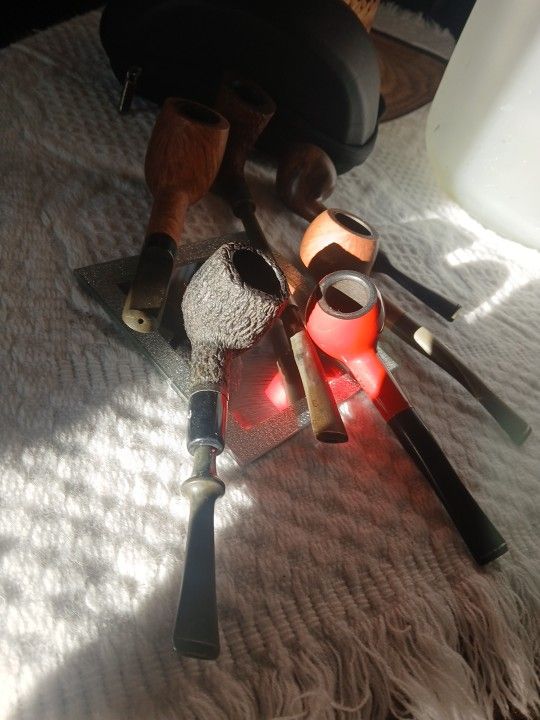 Vintage Tobacco Smoking Pipes