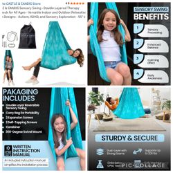 3-piece set: stand, swing, and NEW sensory pod
