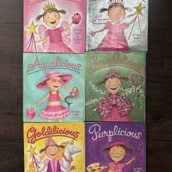 Set of 6 Pinkalicious-Themed Books 