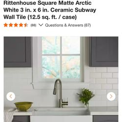 Ceramic tile - 3x3  (300 square feet)