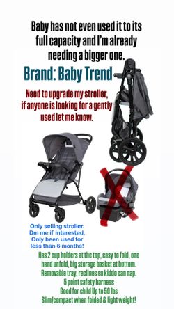 Baby Trend Stroller 