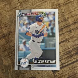 Topps Dalton Rushing Future Stars Baseball Card