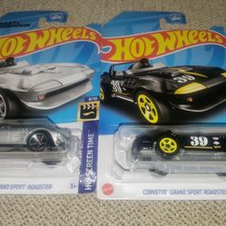 HOTWHEELS CORVETTE TOY VEHICLE BUNDLE 