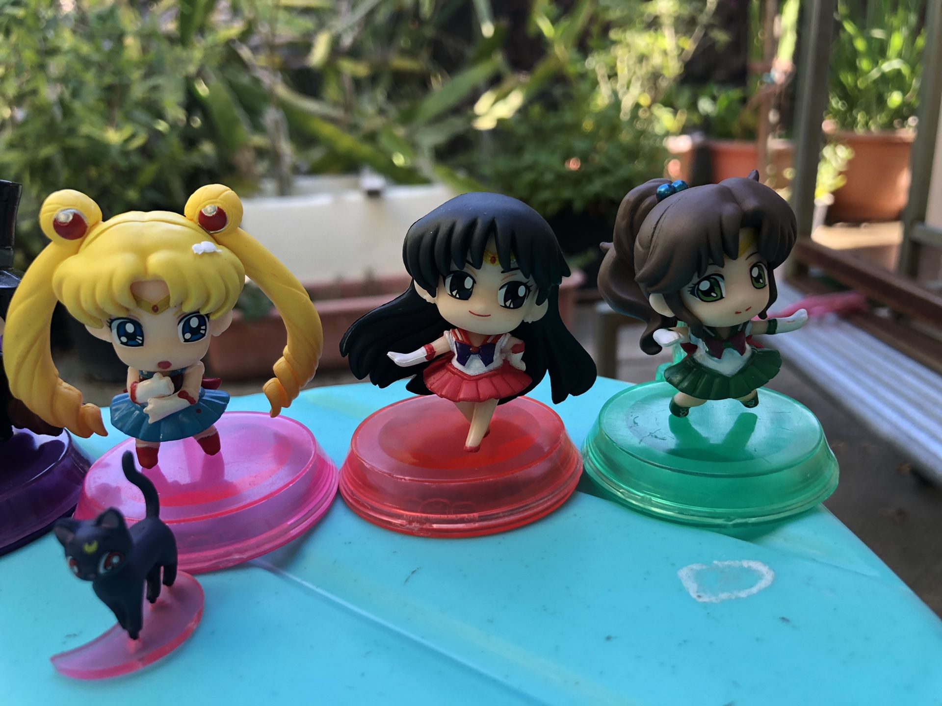 Sailor moon figure set