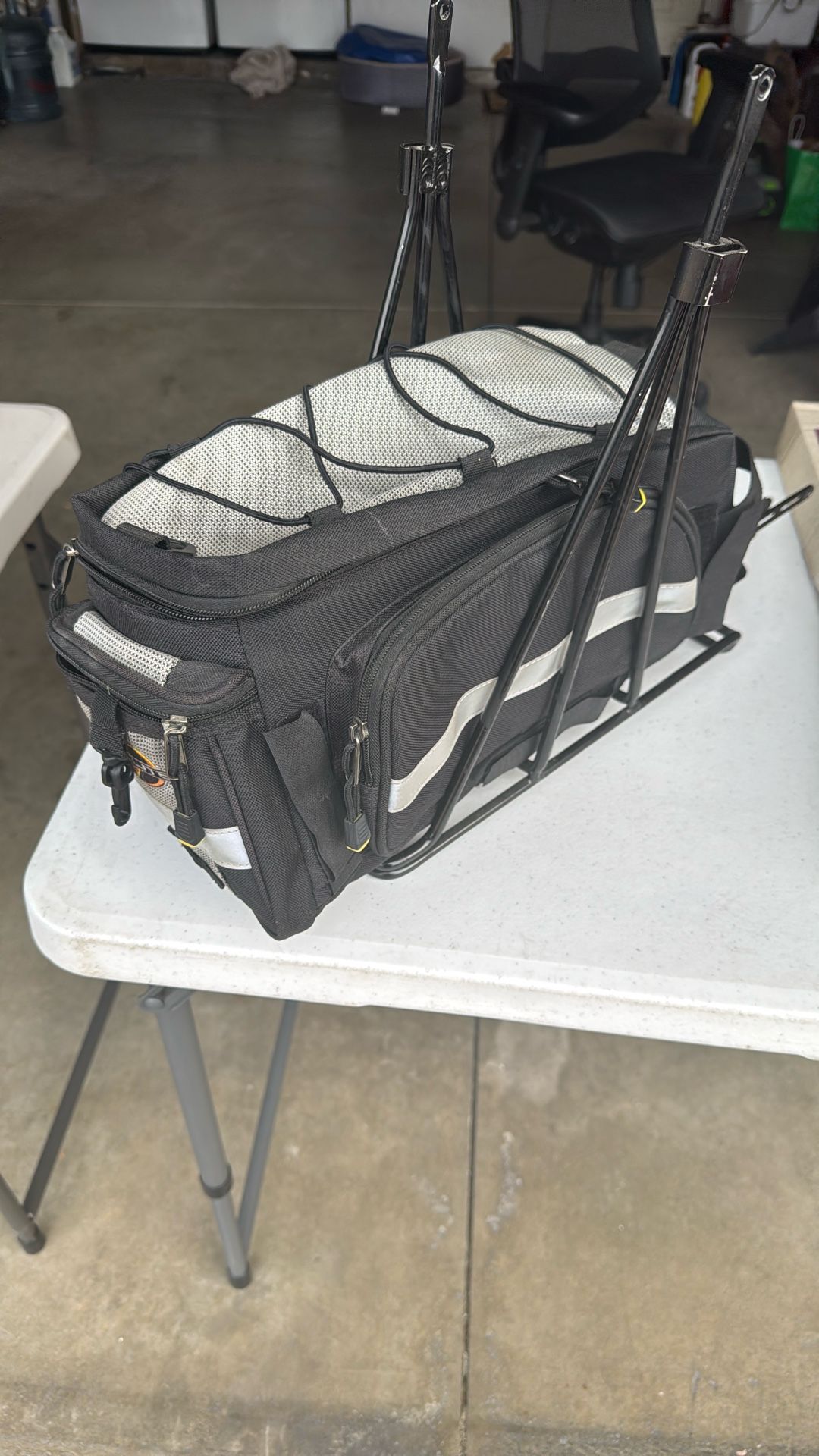 Sunlite Bike Bag, And Rack