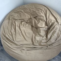 Adult Size Beanbag - Beige