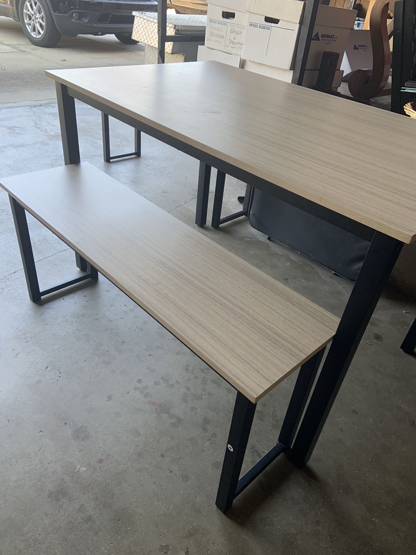 Kitchen Table With Benches