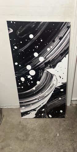 Abstract wall art $17