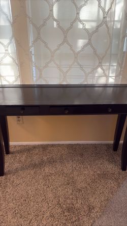 4’ X 14” Mahogany Console Table, 29” High