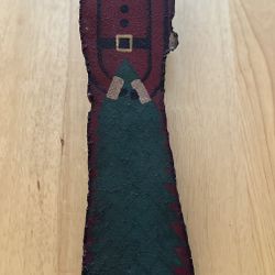 Christmas Santa Candle Holder