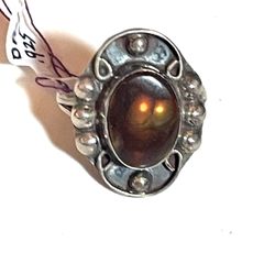 Antique Southwestern Opal Ring 9