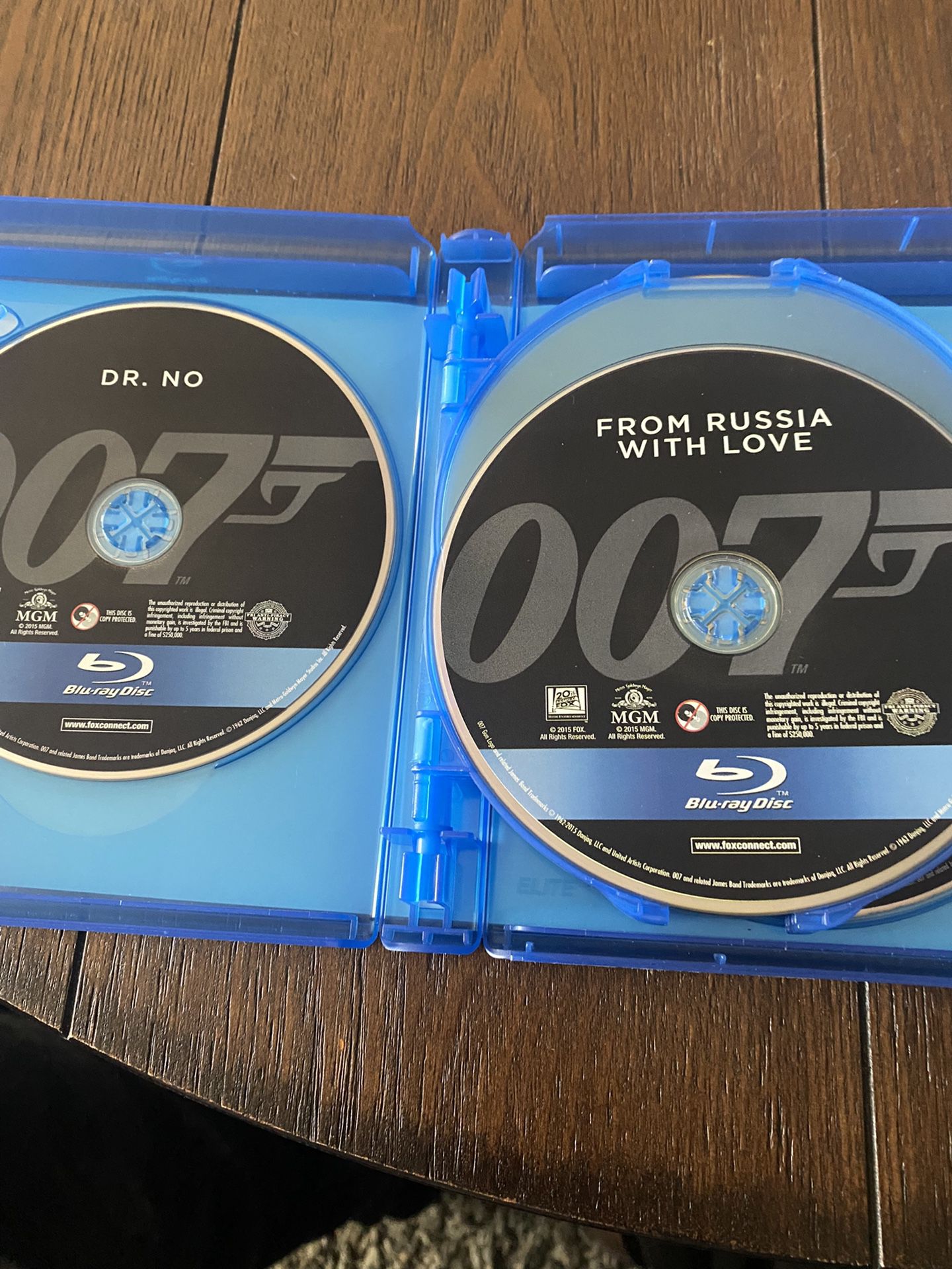  007 Blue Ray Complete Collection
