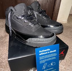 Jordan 3 Black Cat Size 10