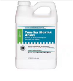 2.5 Gallons Liquid Thinset Admixture for Non-Modified Mortar tile piso ceramic