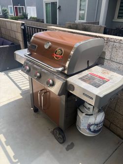 Weber Genesis II E-310 3-Burner Gas Grill – Bronze/Copper
