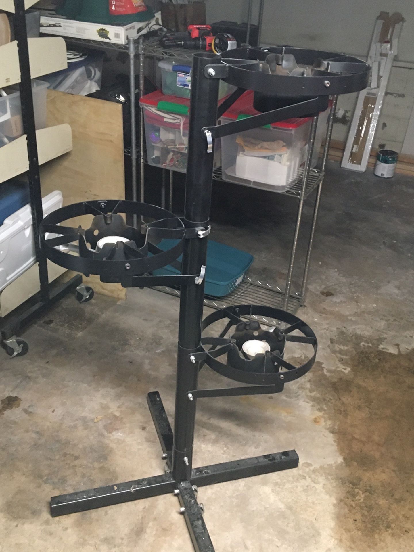 Three Tier Brew Stand Burner - Center Of Gravity