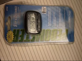Sportline Pedometer Step & Distance #340