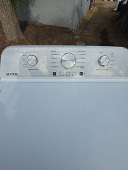 May tag washer top load