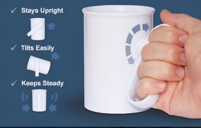 New Handsteady Rotatable Handle Cup