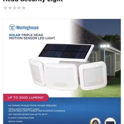 Flood Light With Sensor 
