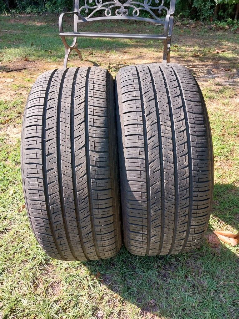 Two Tires Goodyears