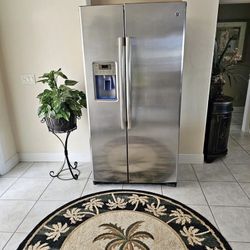 Counter depth GE Profile Stainless Side by Side Refrigerator