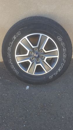 15 16 17 2015 2016 2017 FORD F150 F-150 WHEEL RIM SET OF 2 18" 18 " 18X7.5 IN INCH W TIRE TIRES OEM FL341007BA