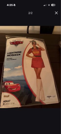 Lightning Mcqueen lady costume