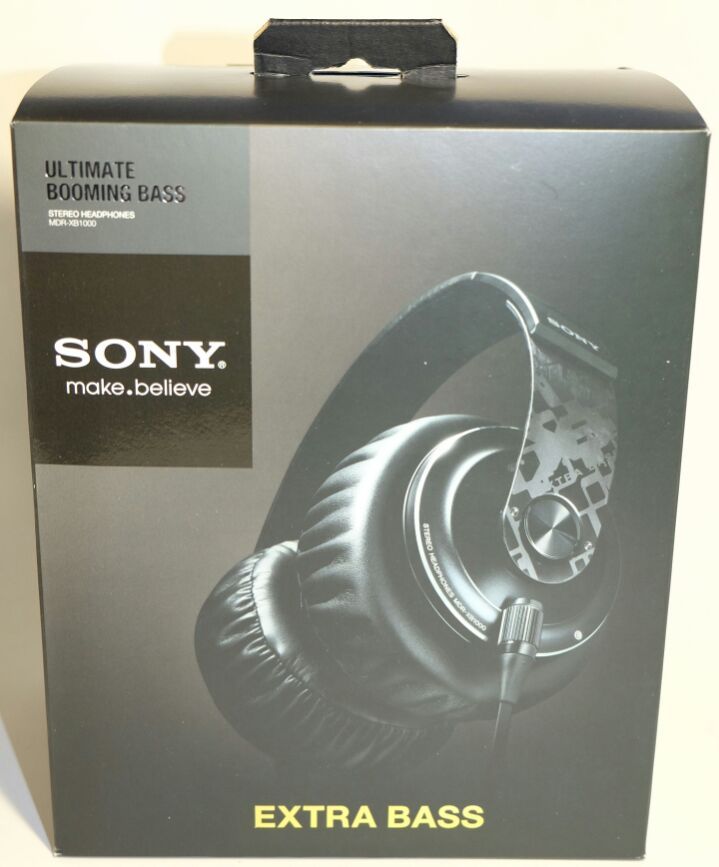 SONY MDR-XB1000 ULTIMATE BOOMING BASS STEREO HEADPHONES