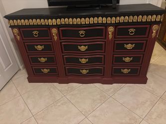 Dresser and two night stands