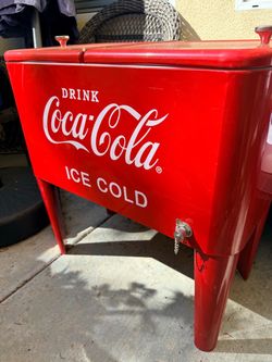 Vintage Style Coca-Cola Cooler, 60 qt