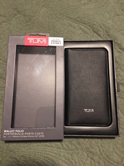 New Tumi wallet case for IPhone XS and IPhone X