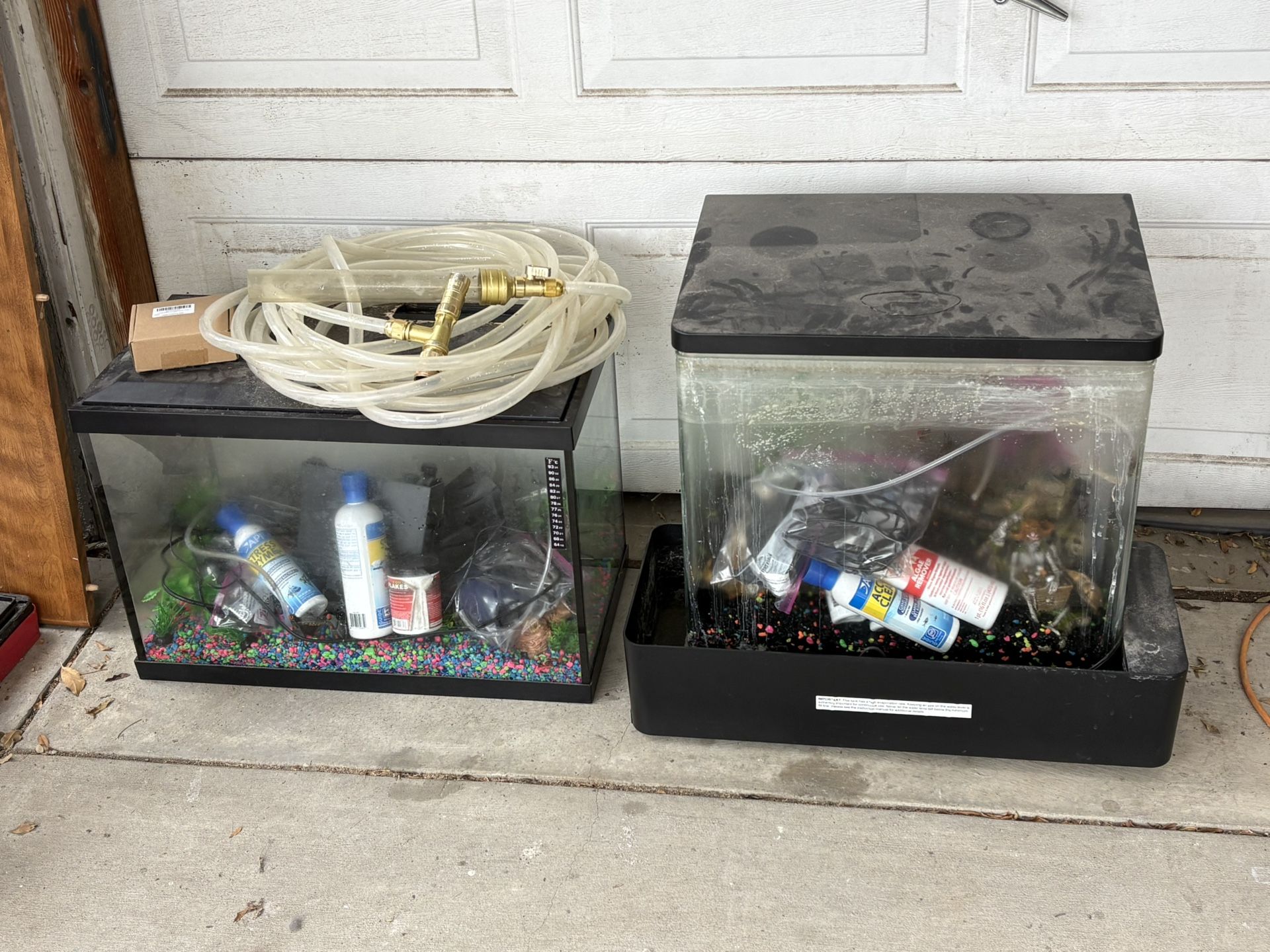 2 20 Gal Fish Tanks