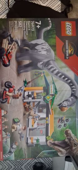 jurassic world lego set #76973 Raptor%Titanoseurus tracking mission