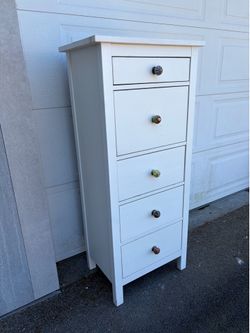 Ikea Hemnes Tall White Dresser