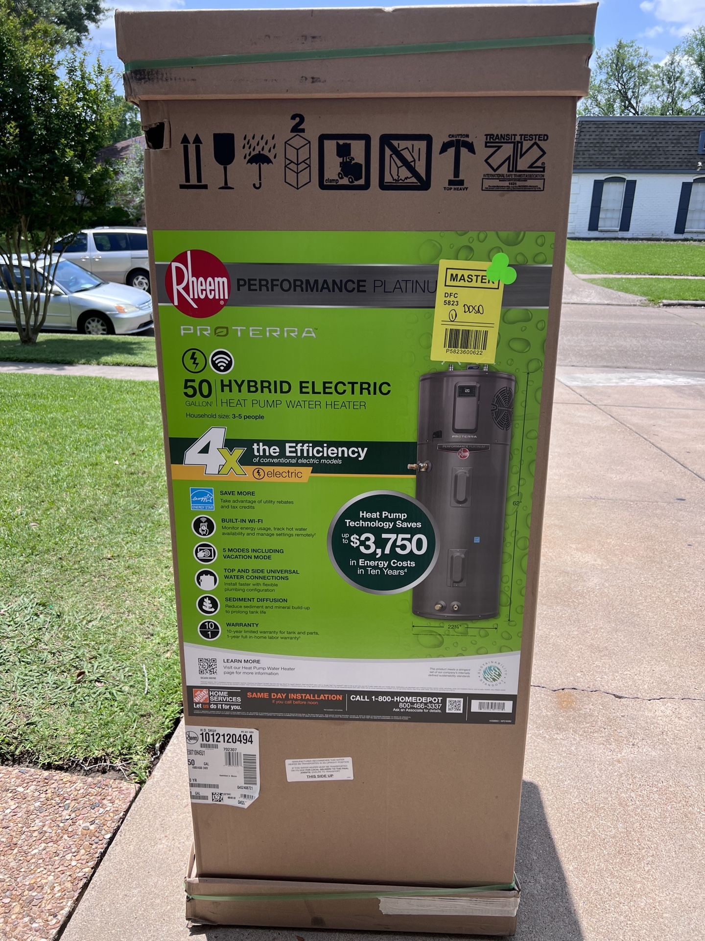 Rheem 50 Gallon Hybrid Water Heater