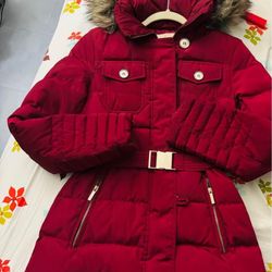 Michael Kors Red Coat Sz Small