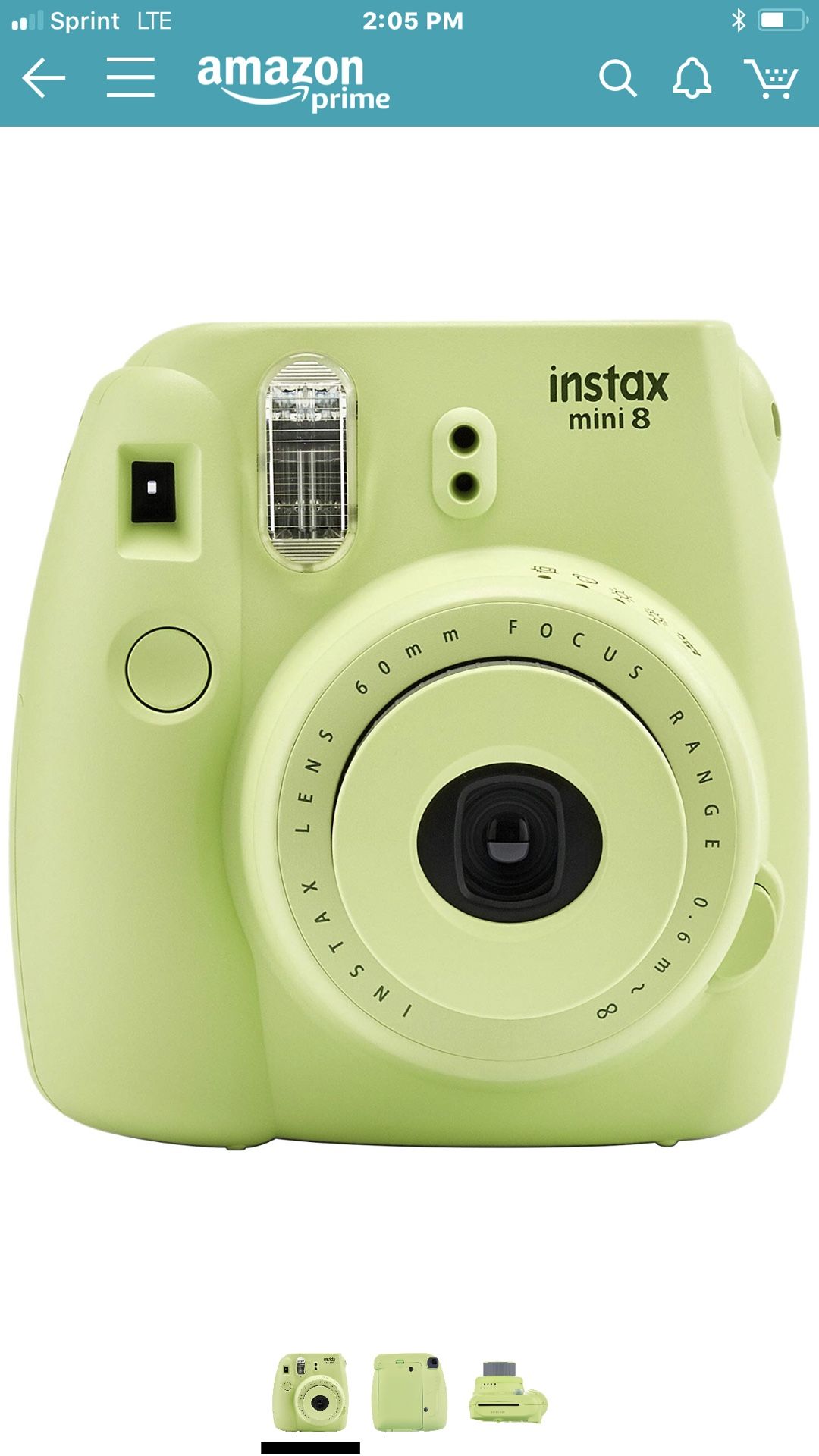 Fujifilm instax mini 8 instant film camera