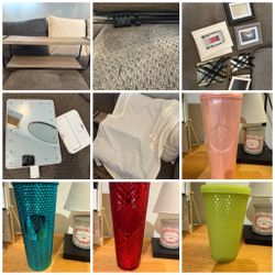 Home Decor, Work Out Clothes, Starbucks Cups