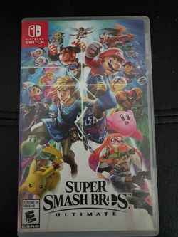 Nintendo Switch Super Smash Bros Ultimate